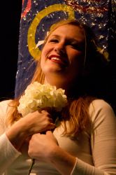 Louisa (Sherry Benedek) falls even harder for her love.